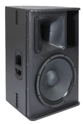 A NEOS 152 AXS loudspeaker without its grille