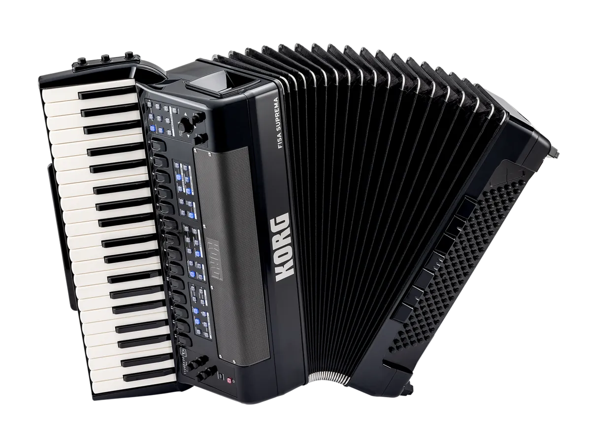 The Korg FISA SUPREMA digital accordion